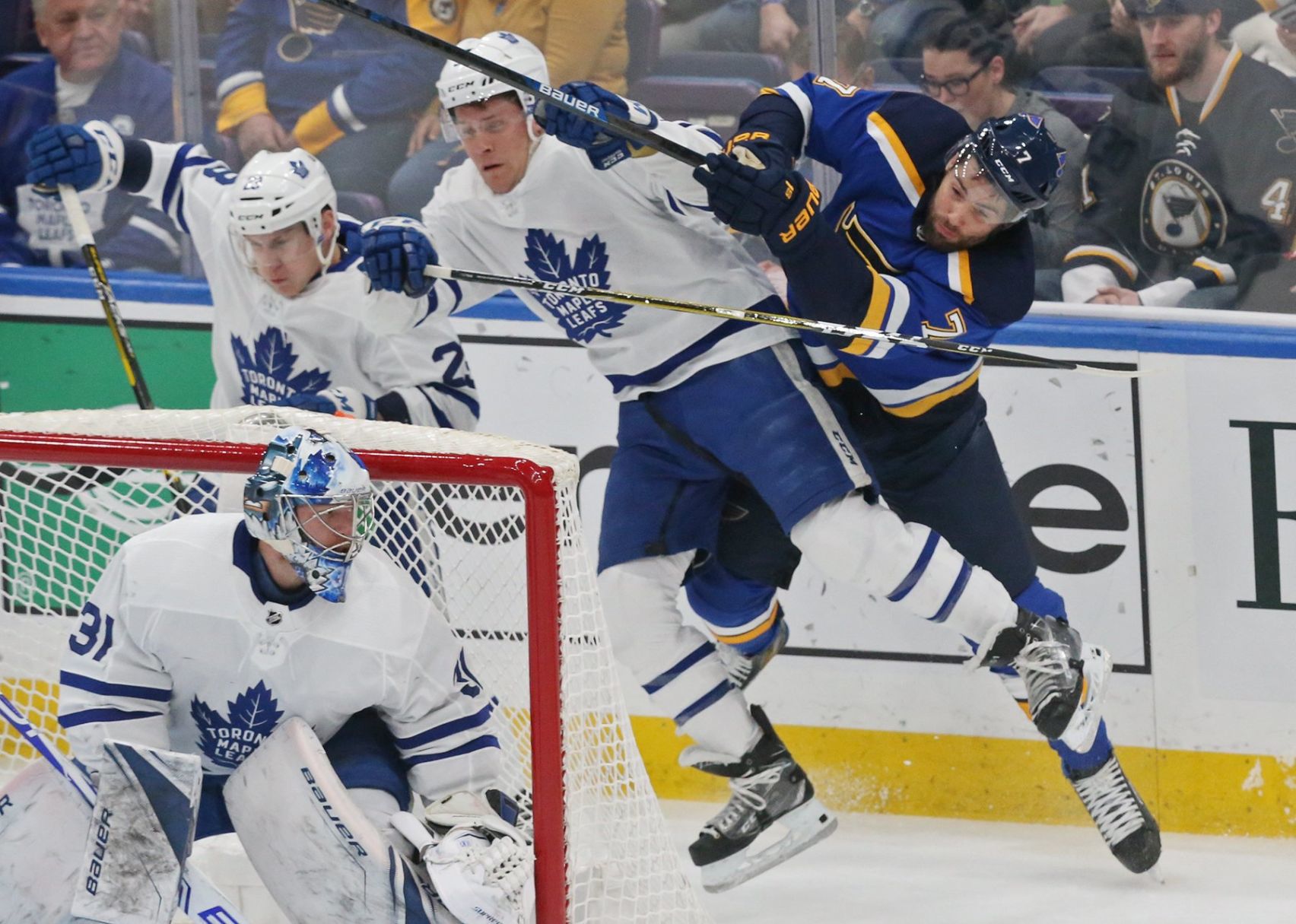 Blues host the Maple Leafs at the Enterprise Center